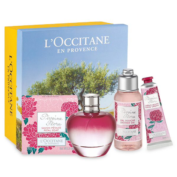 L'Occitane Coffret Cadeau Parfum Femme : Coffret Cadeau Parfum Pivoine