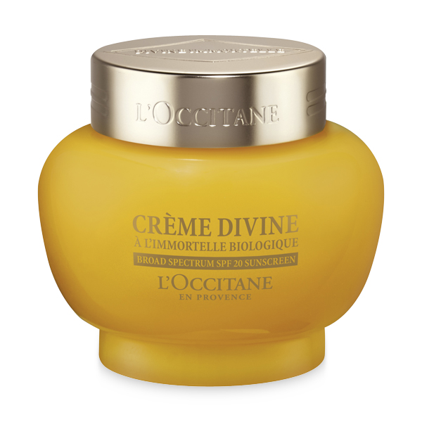 L'Occitane Crème de jour : Immortelle Crème Divine Texture Légère SPF 20