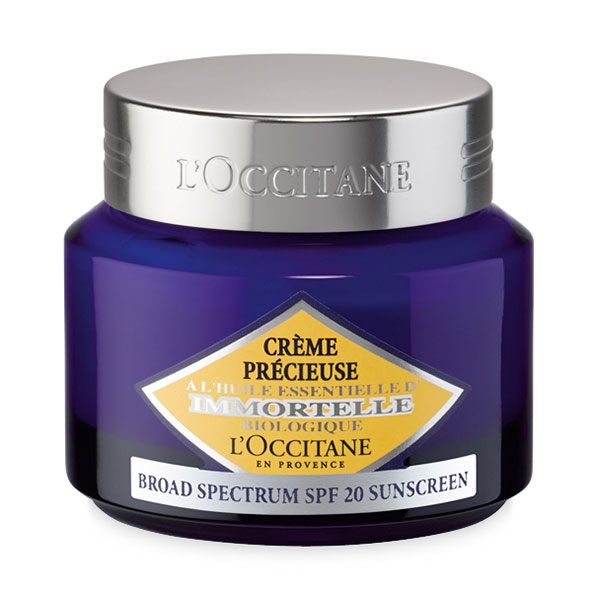L'Occitane Crème de jour : Immortelle Crème Précieuse Texture Légère SPF 20