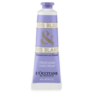 L'Occitane Iris Bleu & Iris Blanc : Crème Mains Parfumée Iris Bleu & Iris Blanc