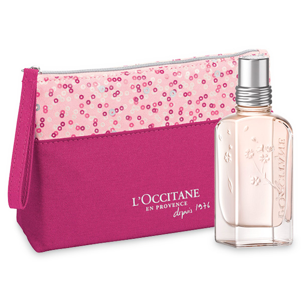 L'Occitane Trousse de Voyage : Duo Parfum Voyage Fleur de Cerisier